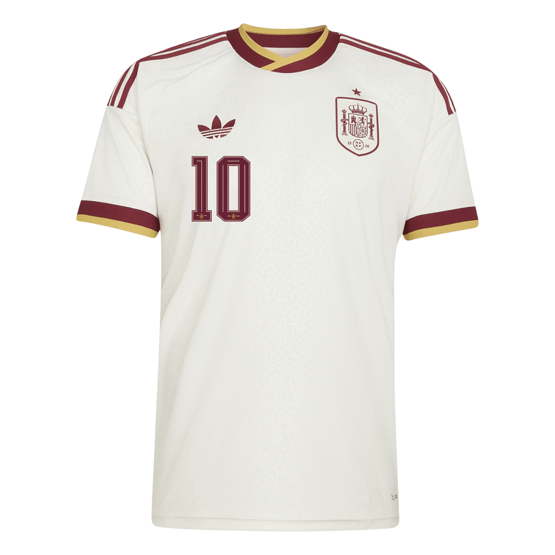 Spain World Cup Udebanetrøje 2026 OLMO #10