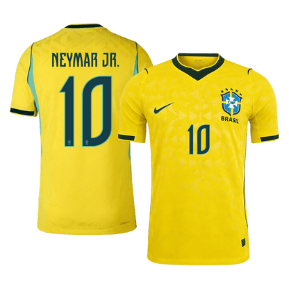 Brazil World Cup Hjemmebanetrøje Spillerversion 2026 NEYMAR JR. #10