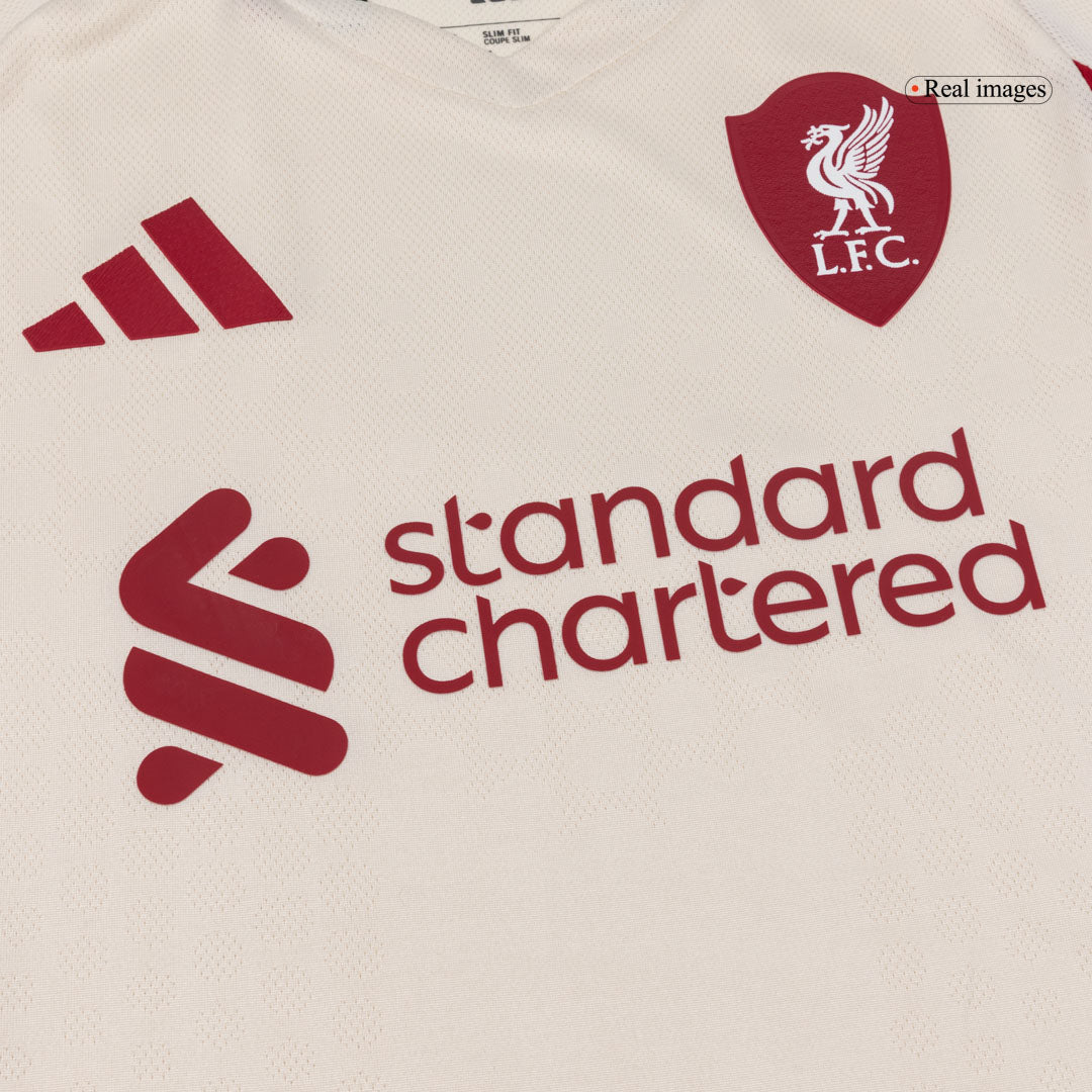 Liverpool Udebanebanetrøje Spillerversion 2025/26