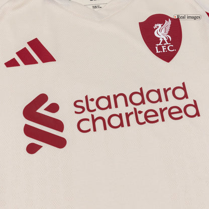 Liverpool Udebanebanetrøje Spillerversion 2025/26 SZOBOSZLAI #8