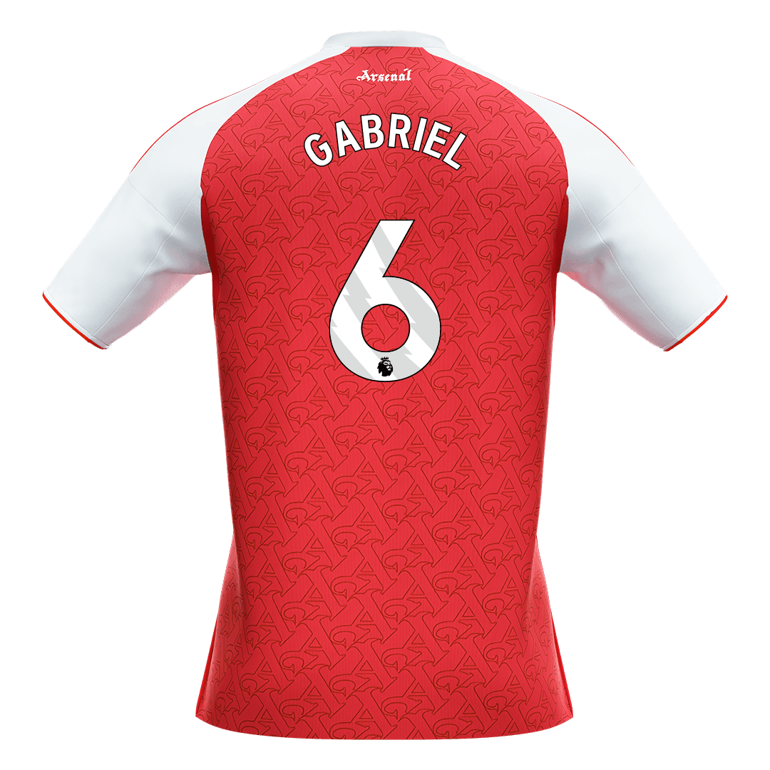 Arsenal Hjemmetrøje 2025/26 GABRIEL #6 [PREMIUM]