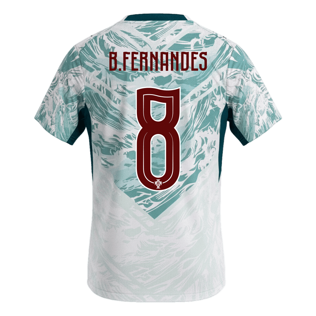 Portugal World Cup Udebanetrøje 2026 B.FERNANDES #8