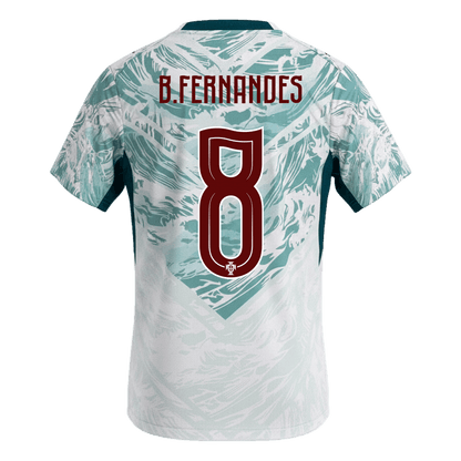 Portugal World Cup Udebanetrøje 2026 B.FERNANDES #8