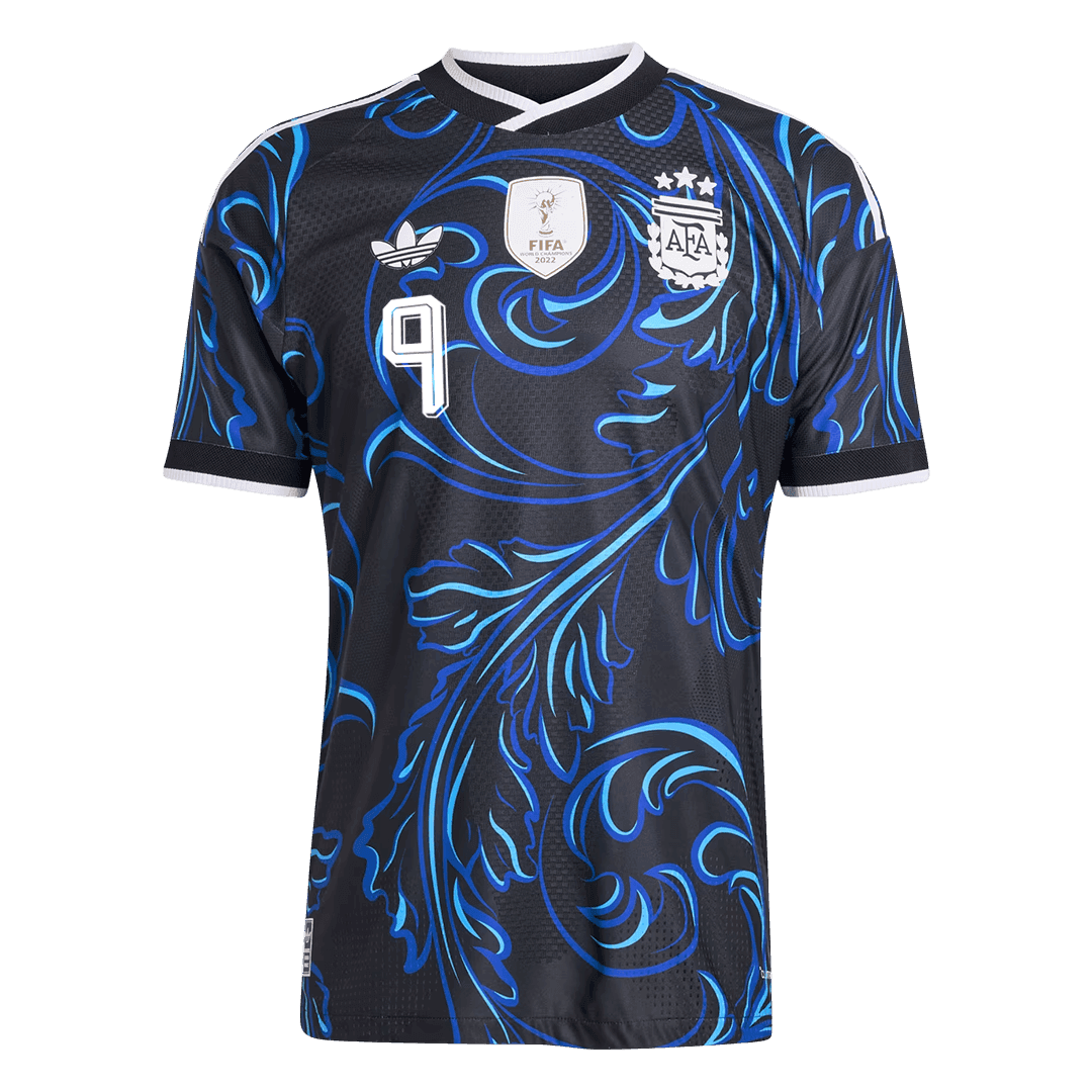 Argentina World Cup Udebanebanetrøje Spillerversion 2026 J. ÁLVAREZ #9