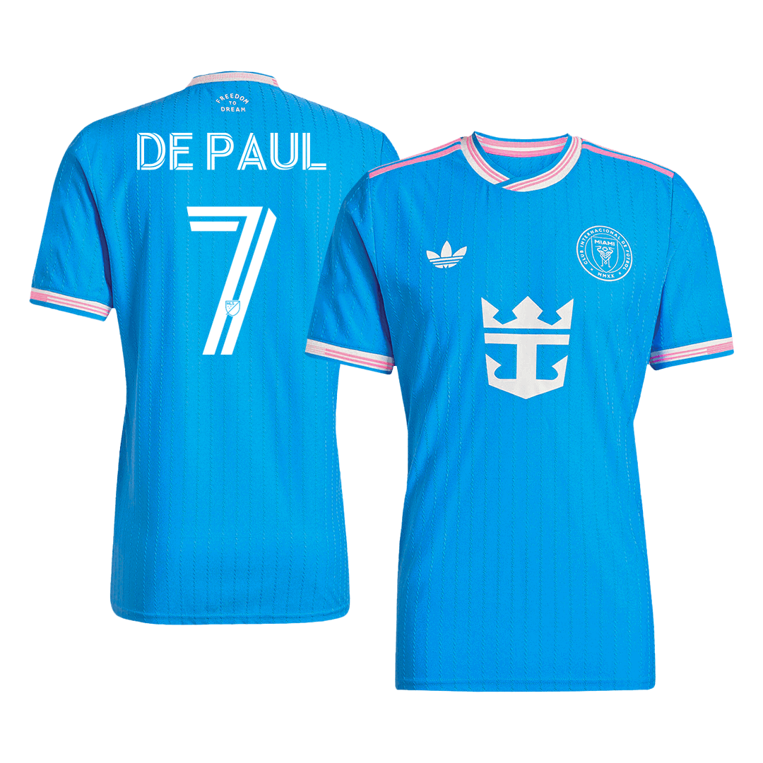 Inter Miami CF Tredjebanetrøje Spillerversion 2025 DE PAUL #7