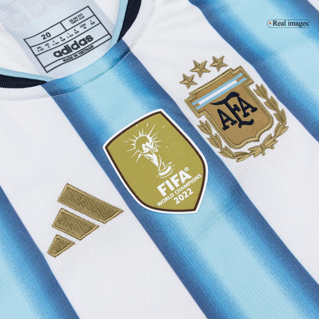 Argentina World Cup Hjemmesæt Børn 2026 MESSI #10 [PREMIUM]