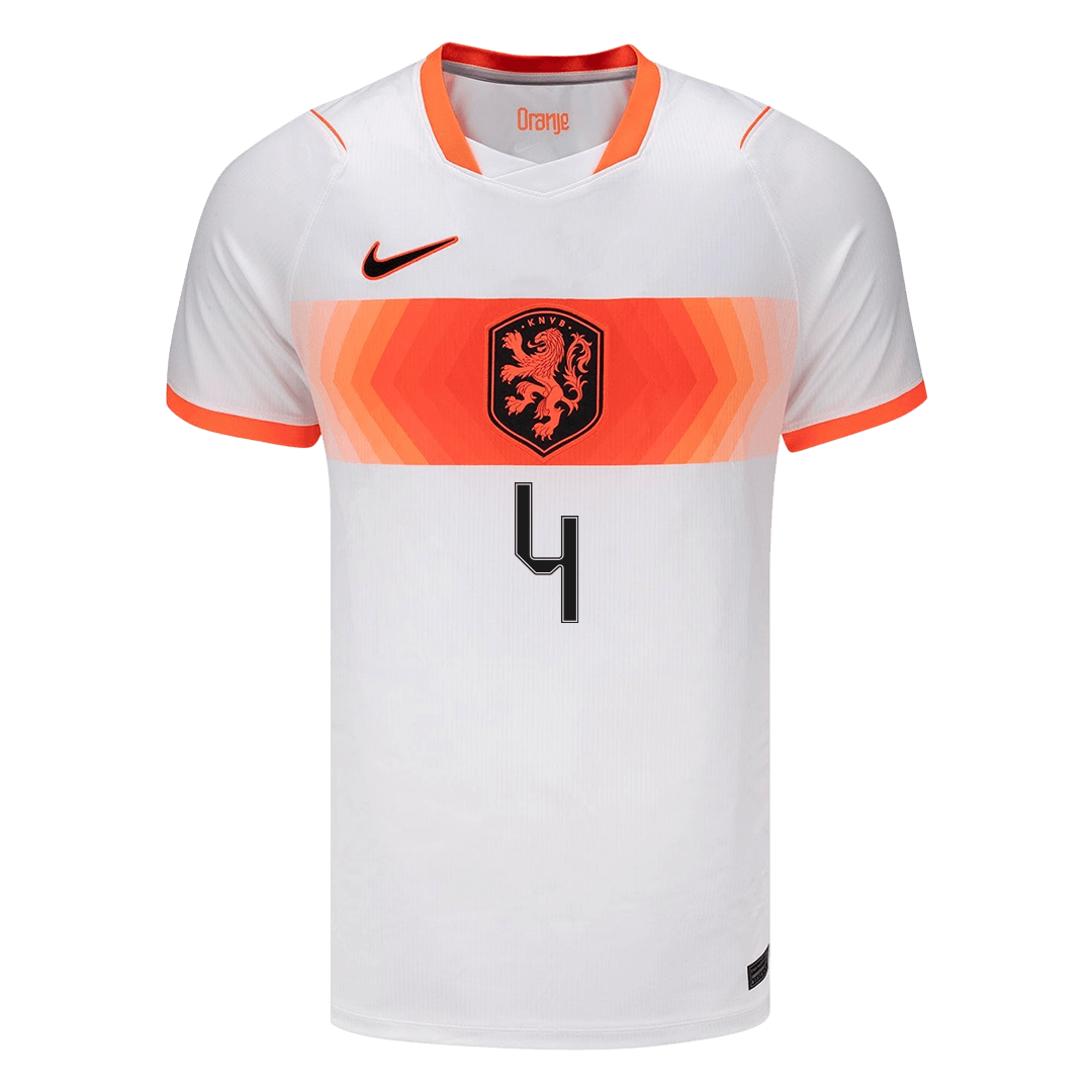 Netherlands World Cup Udebanetrøje 2026 VIRGIL #4