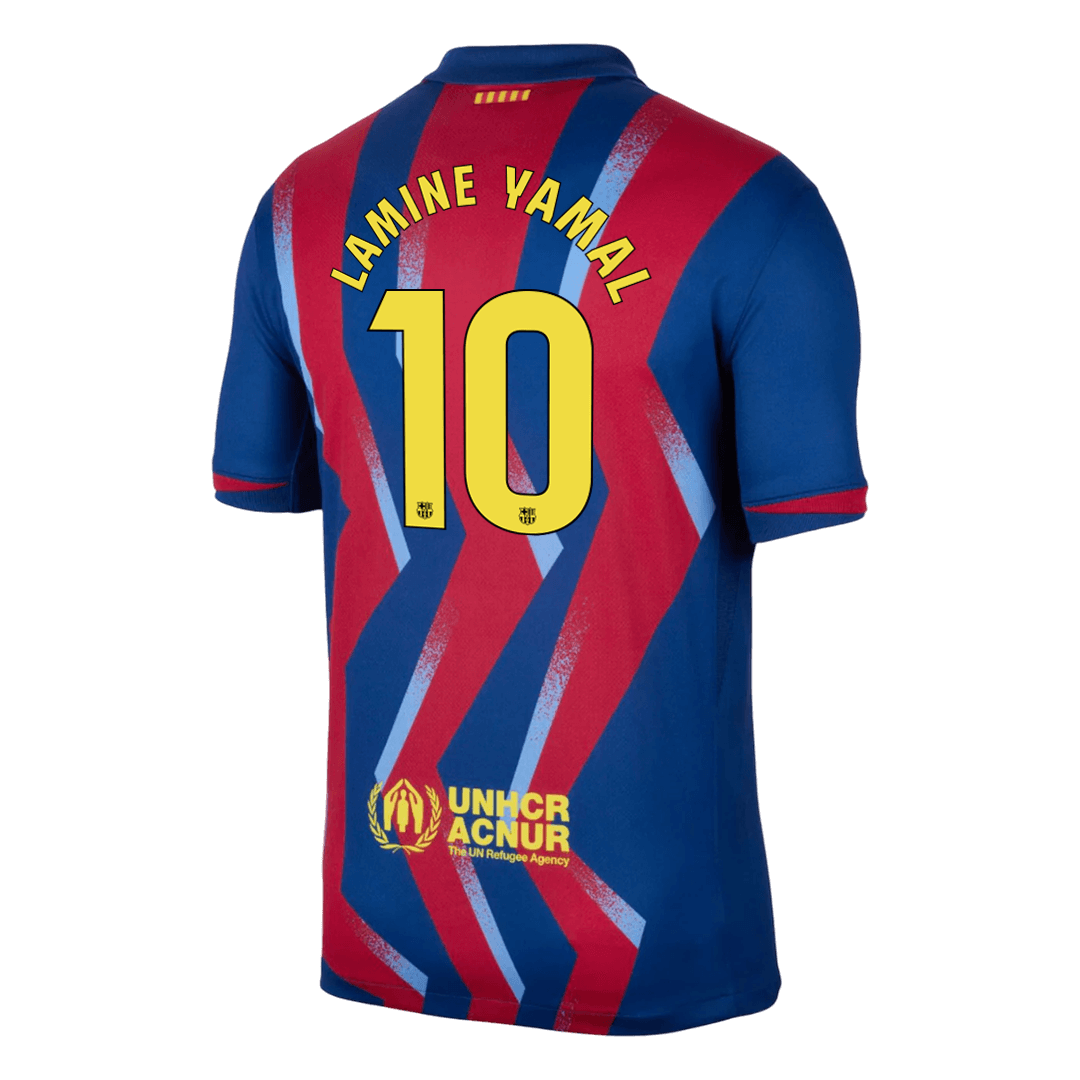 Barcelona Fjerdetrøje 2025/26 LAMINE YAMAL #10