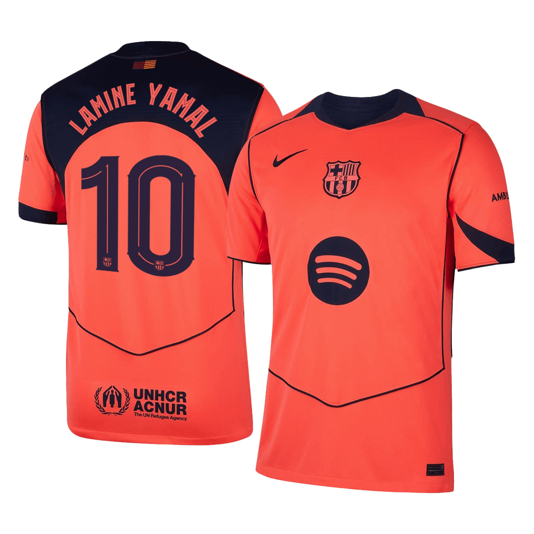 Barcelona Tredjetrøje 2025/26 UCL LAMINE YAMAL #10