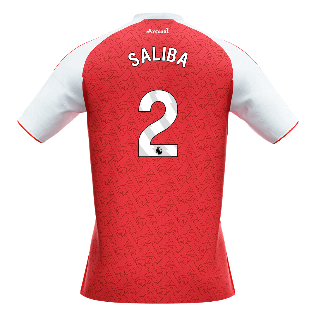 Arsenal Hjemmetrøje 2025/26 SALIBA #2 [PREMIUM]